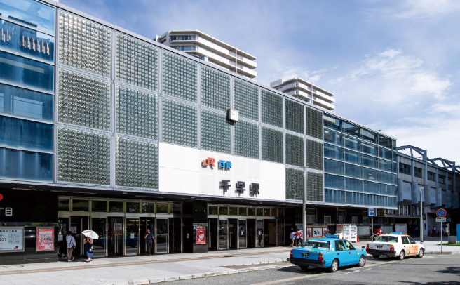 西鉄/JR「千早」駅