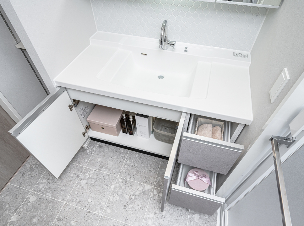 豊富な収納スペース