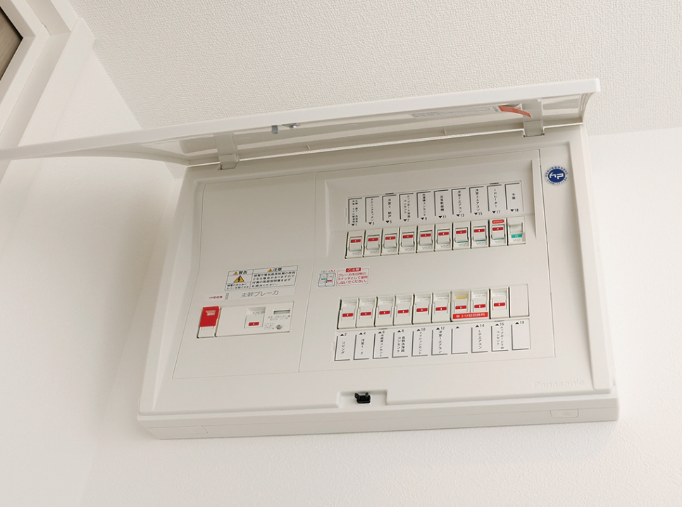 安全機能付分電盤