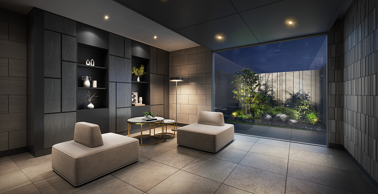 エントランスホール完成予想図