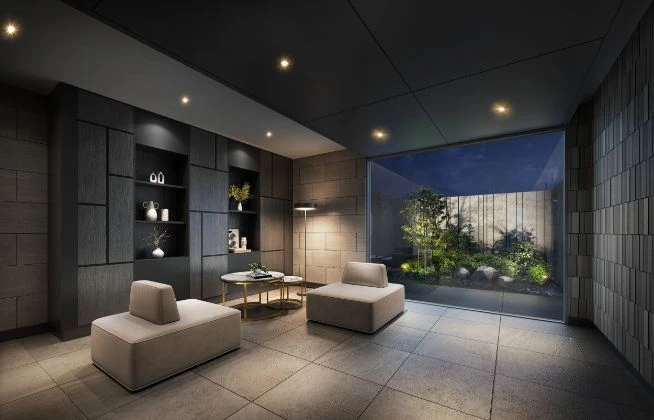 エントランスホール・ラウンジ完成予想図