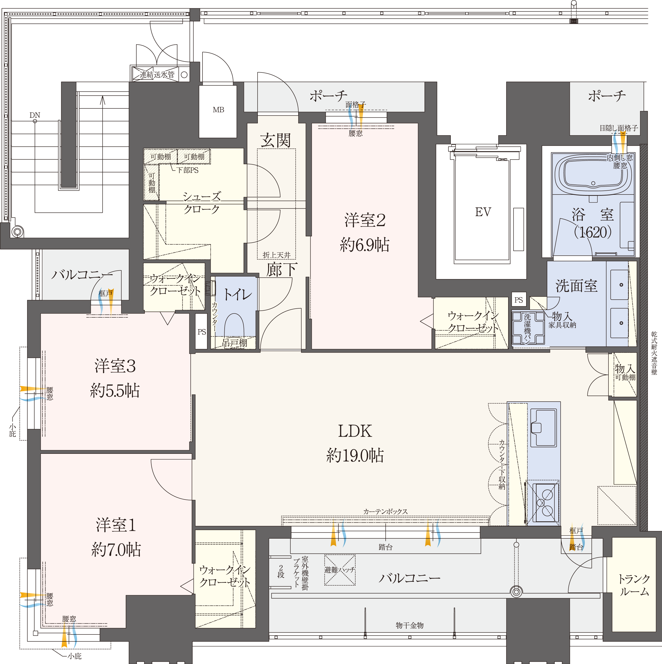 Fタイプ 間取り図