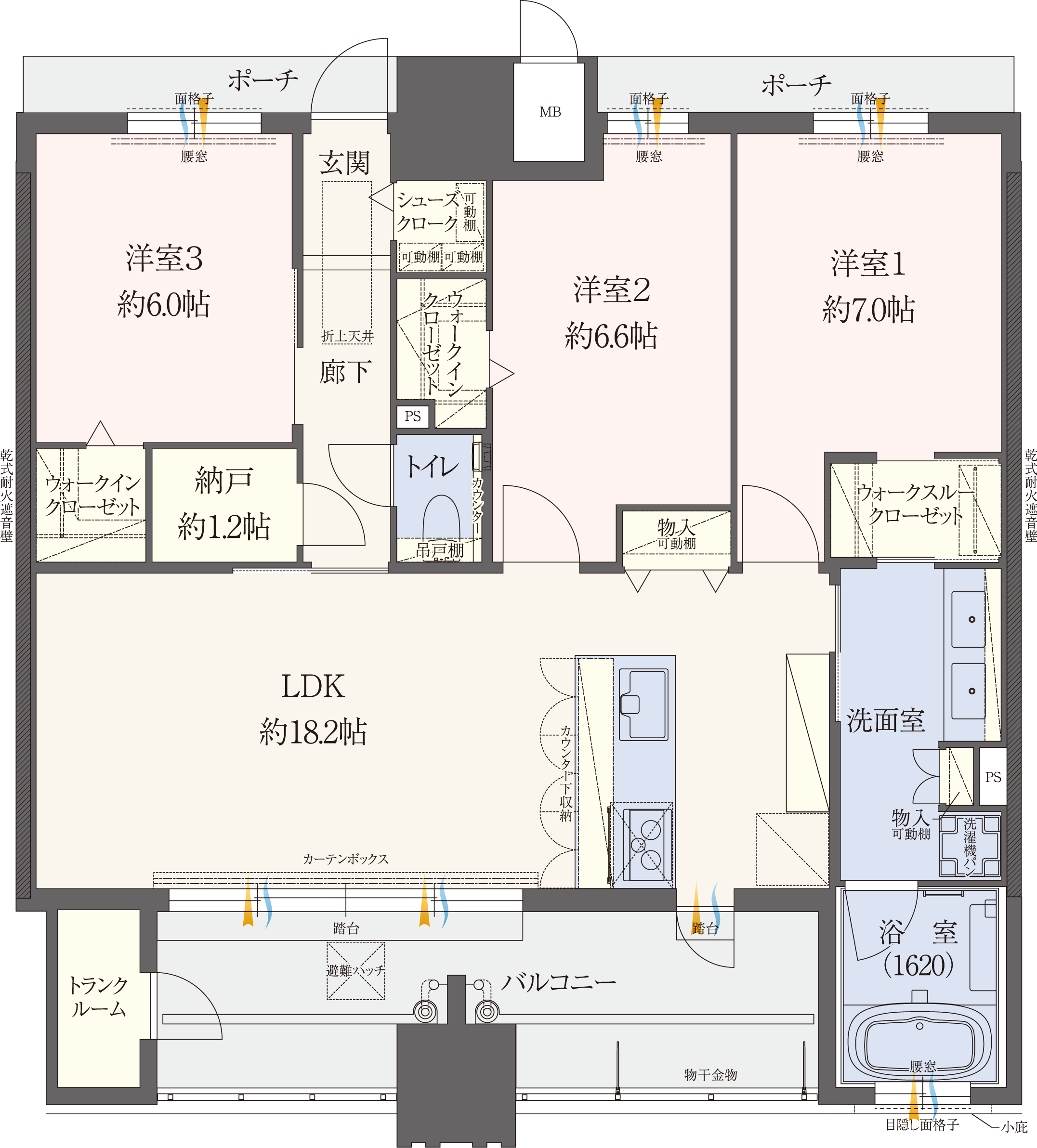 Gタイプ 間取り図
